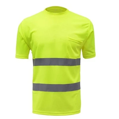 T-shirt met korte mouwen en hoge zichtbaarheid