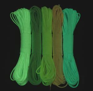 Glow in the Dark Nylon touw