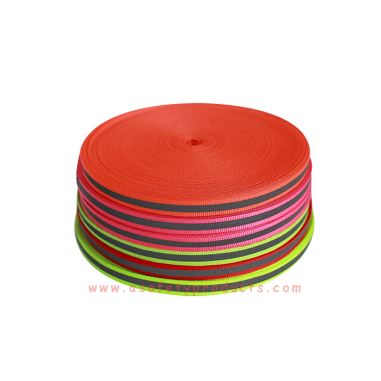Gekleurde reflecterende polyester singels