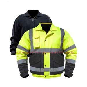 Hi Vis Bomber Jacket