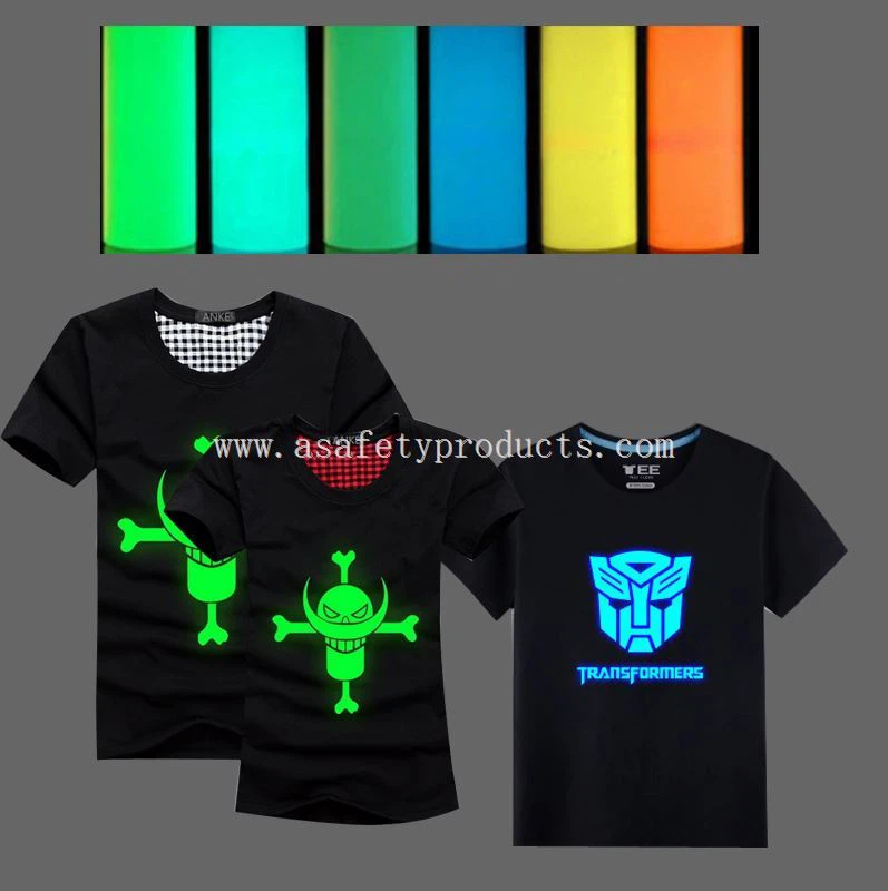 Lichtgevend druklogo voor kleding