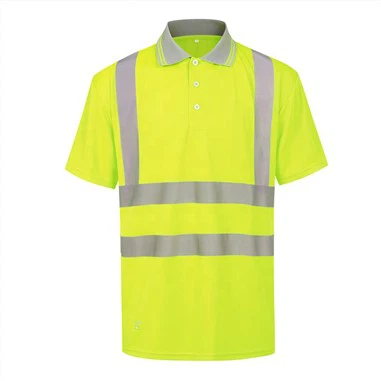 Reflecterende herenpolo-T-shirts